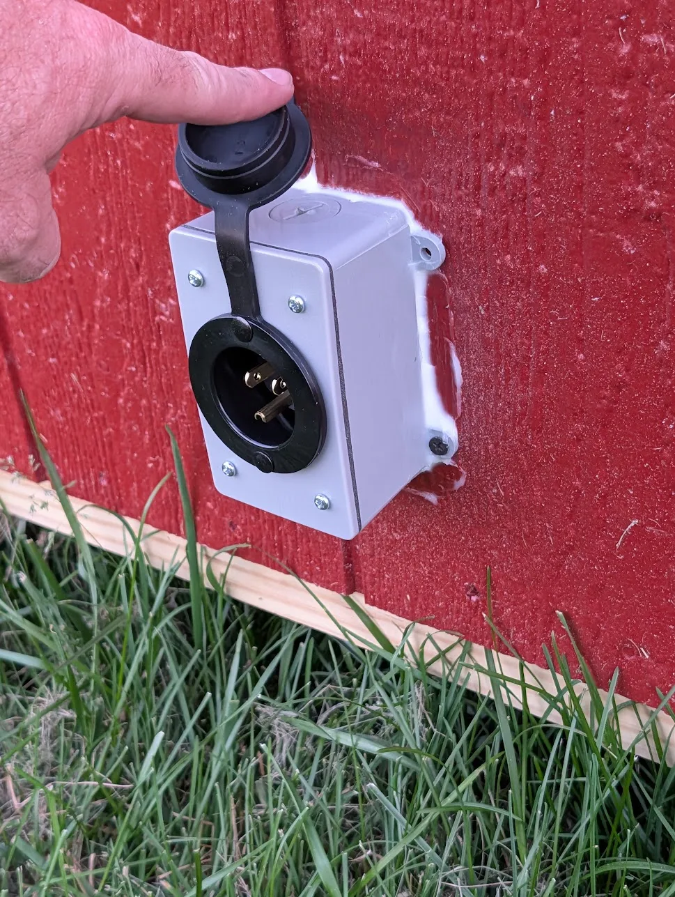 front electrical work