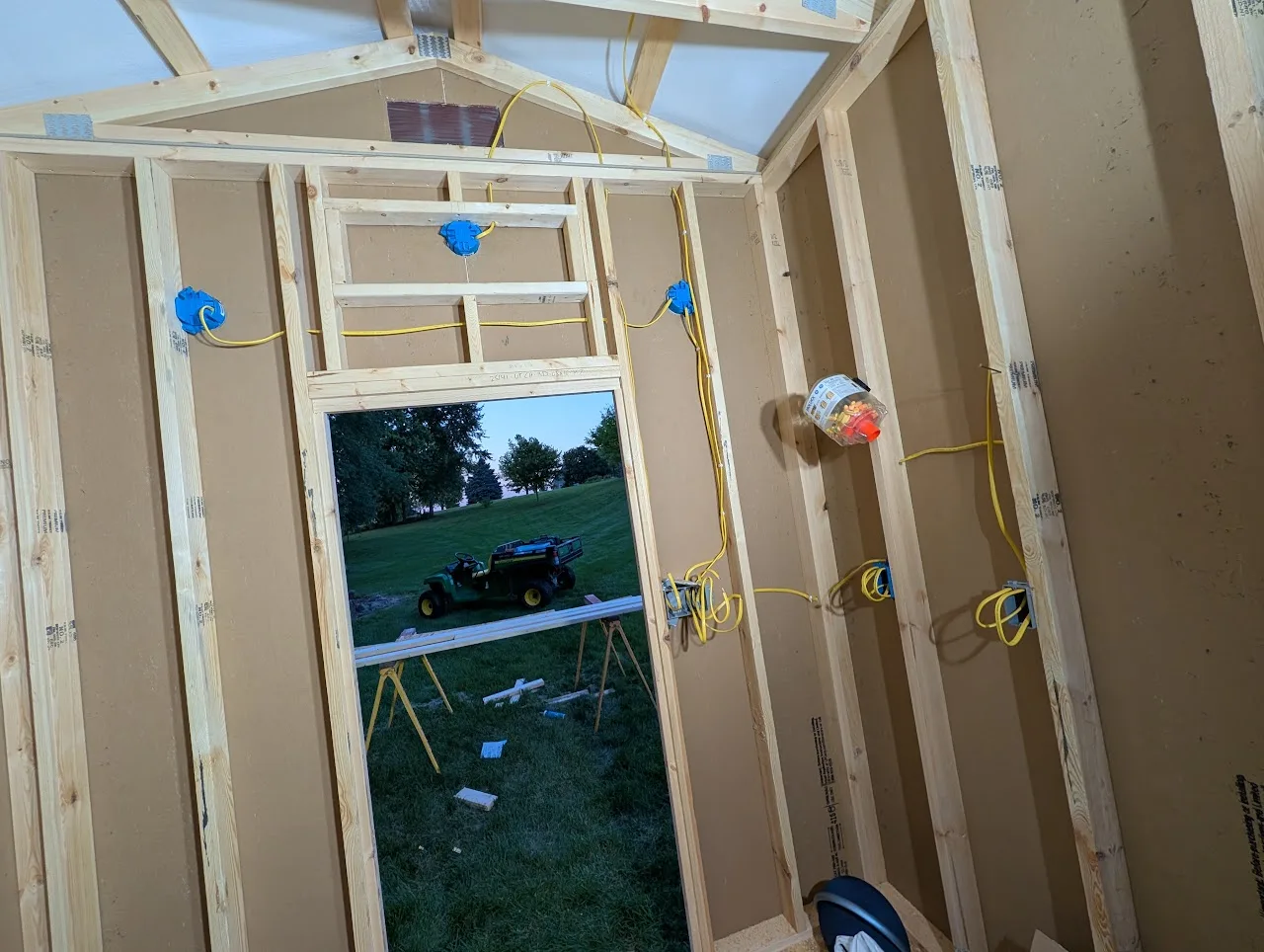 rear electrical work