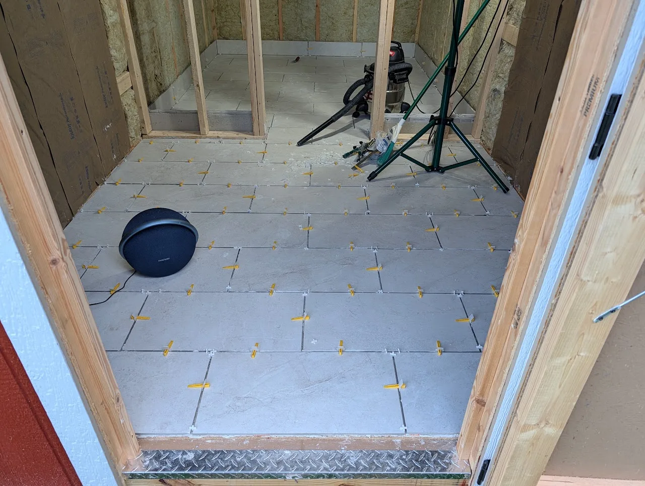 all tiles laid down