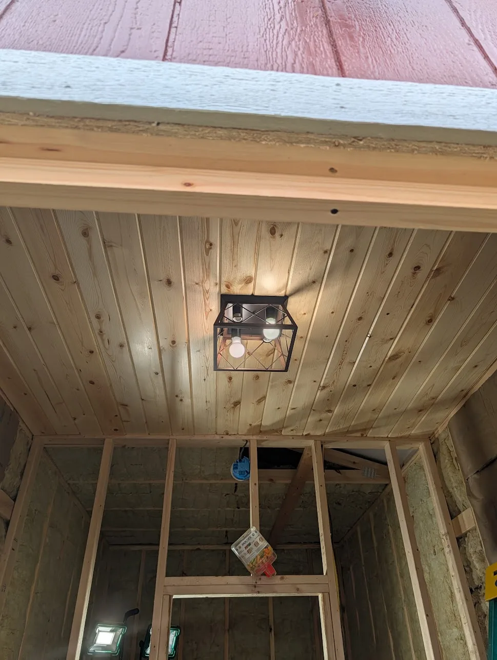 ceiling completed