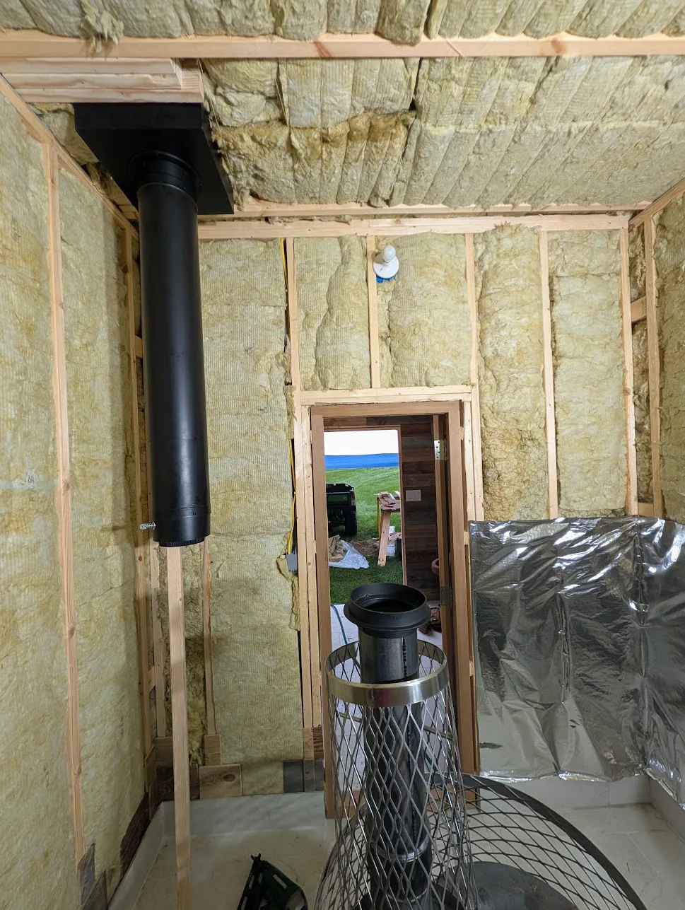 divider wall insulated