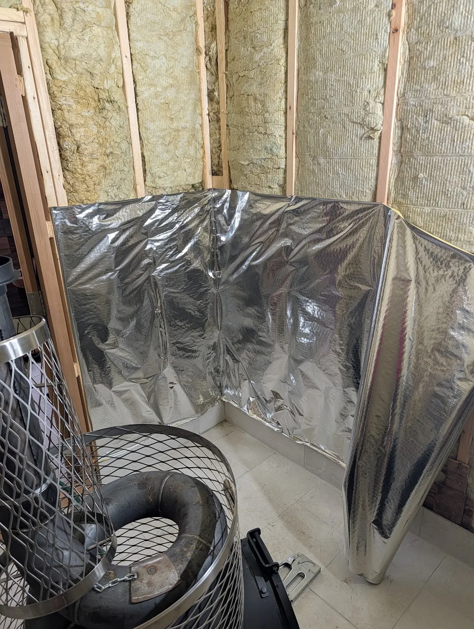 starting foil vapor barrier