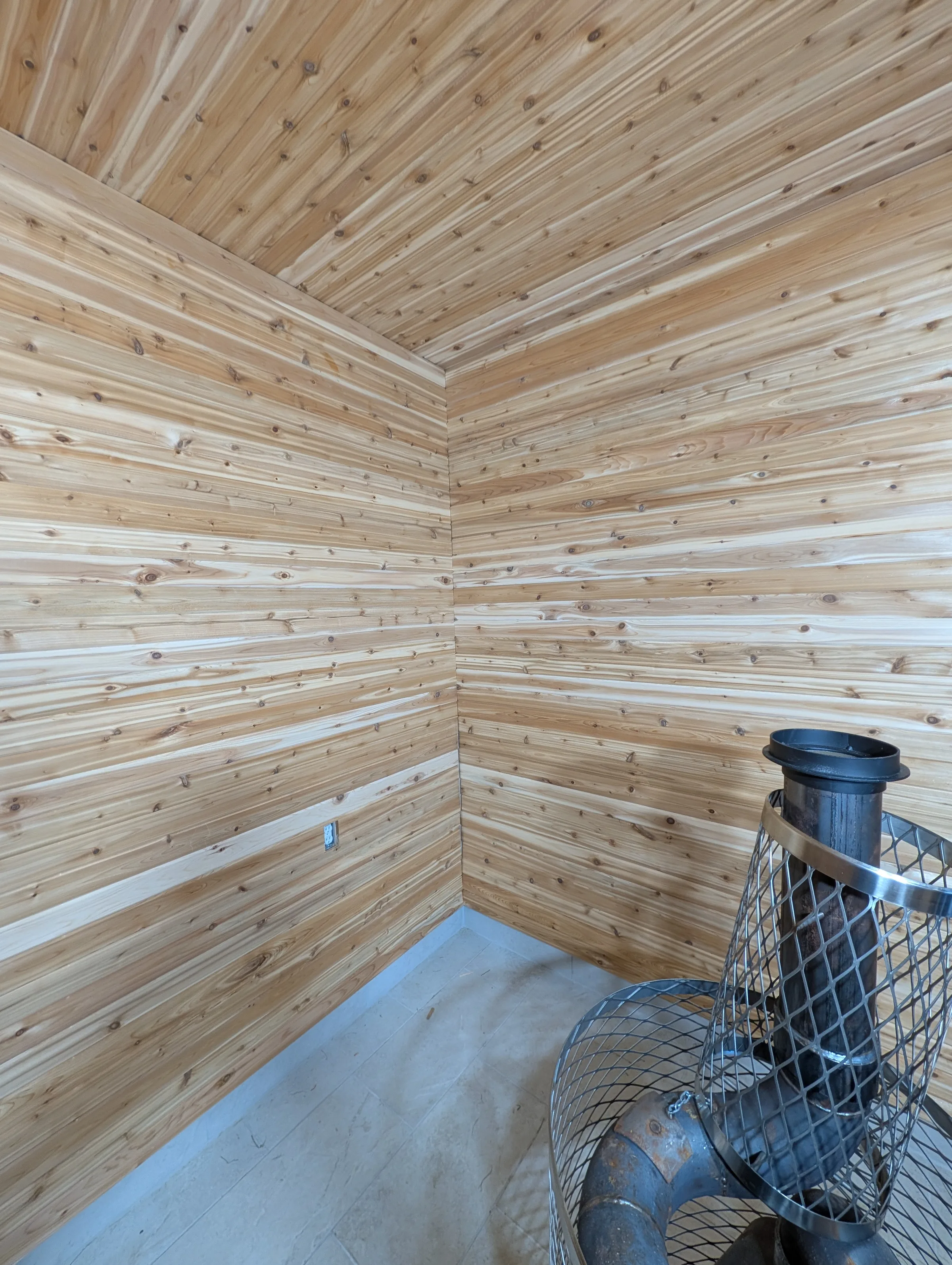 walls and ceiling complete