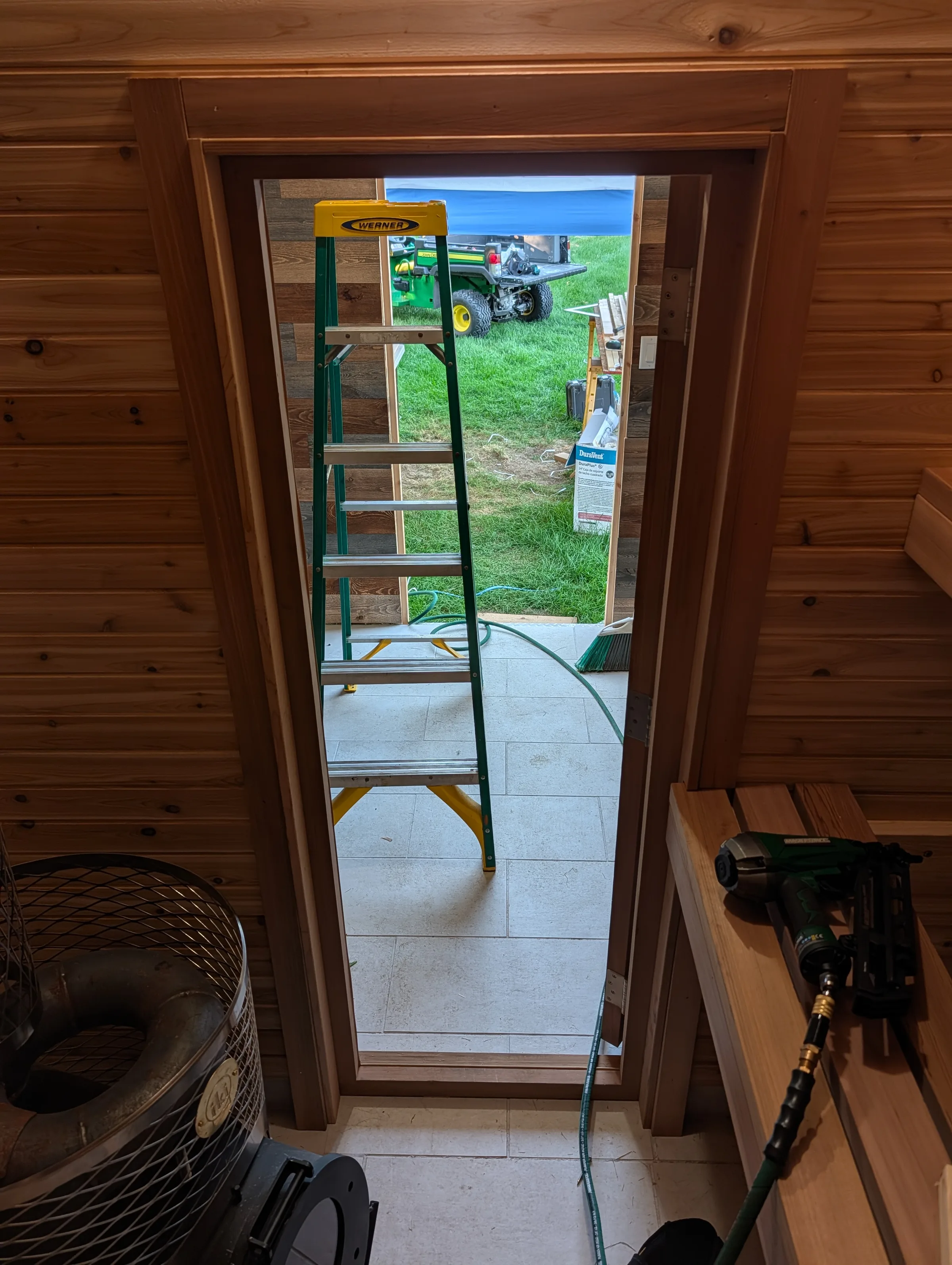 inner door trim done