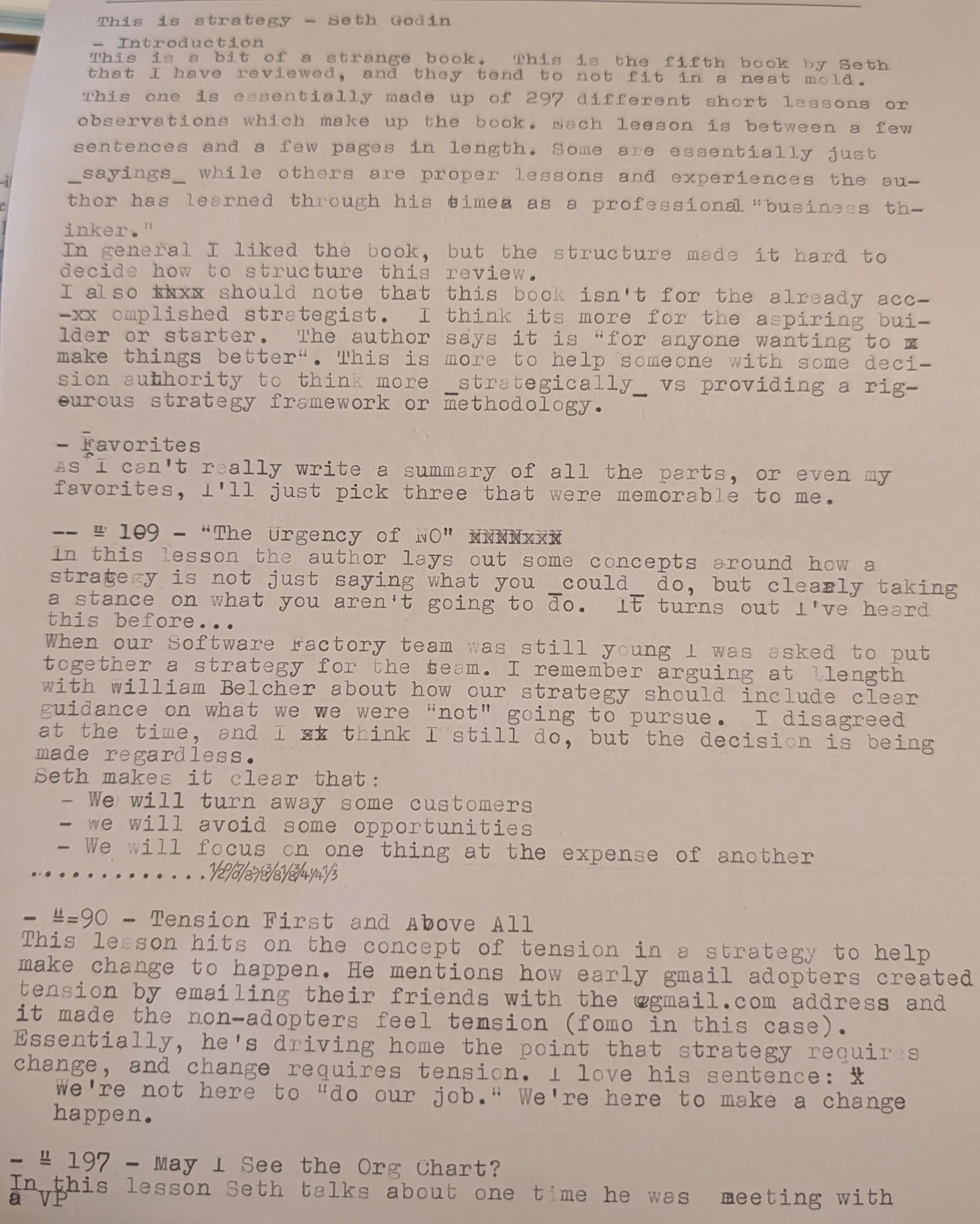 This is Strategy - typed draft page 1